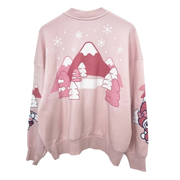 NWT Hello Kitty Winter Holiday Sweatshirt Women’s Large - Picture 3 of 11